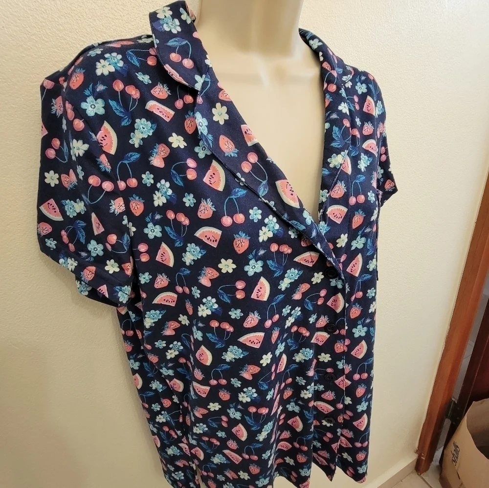 Vera Bradley 2 Pc Pajamas Set